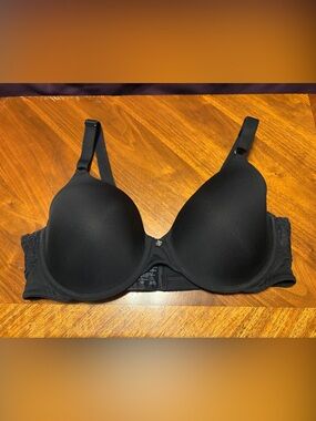 Black T-Shirt Bra with Smooth Cups - Women Intimates